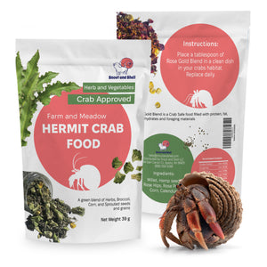 Farm and Meadow Hermit Crab Food