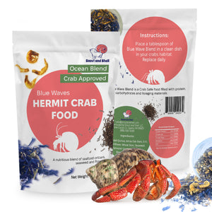 Blue Waves Hermit Crab Food