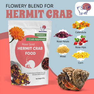 Rose Gold Hermit Crab Food