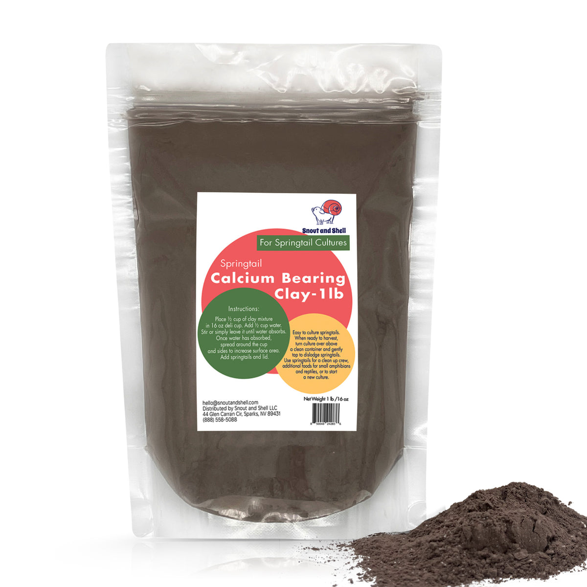 calcium bearing clay