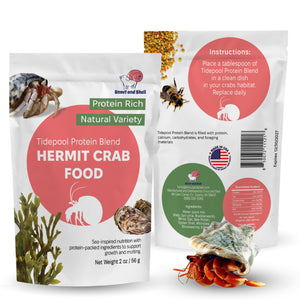 Tidepool Protein Blend Hermit Crab Food – 2 oz / 56 g