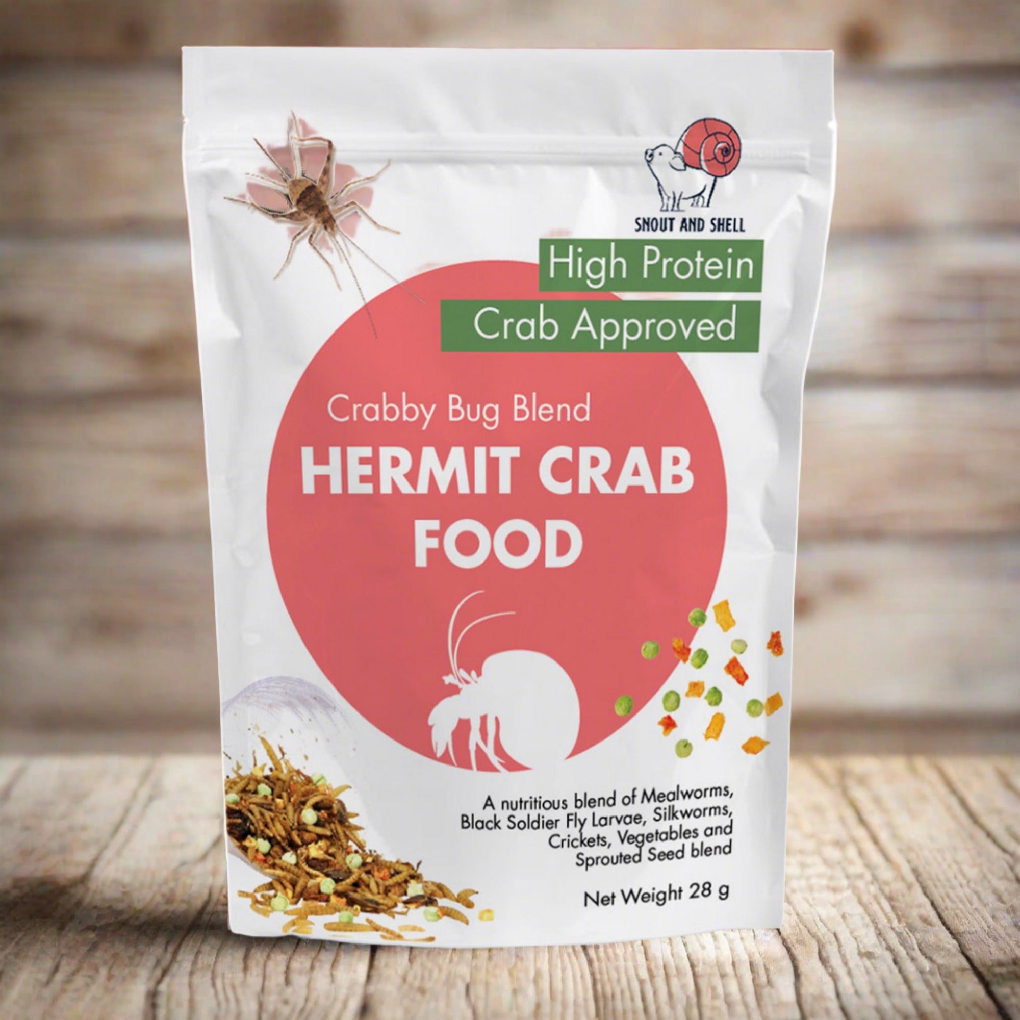 Crabby Bug Blend Hermit Crab Food