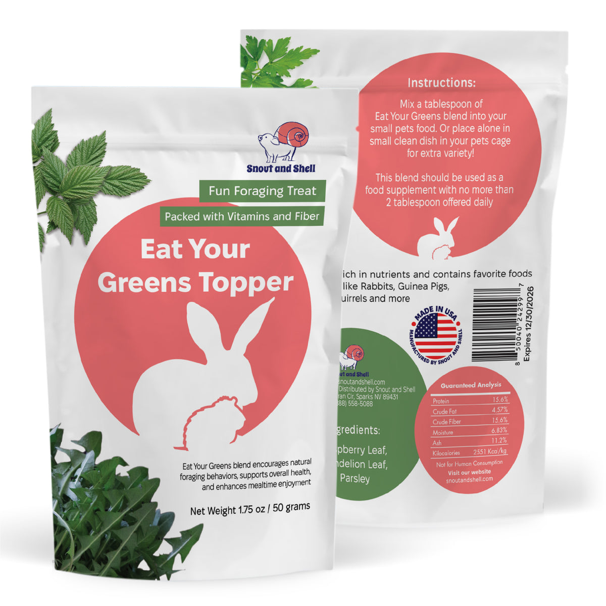 Eat Your Greens Topper