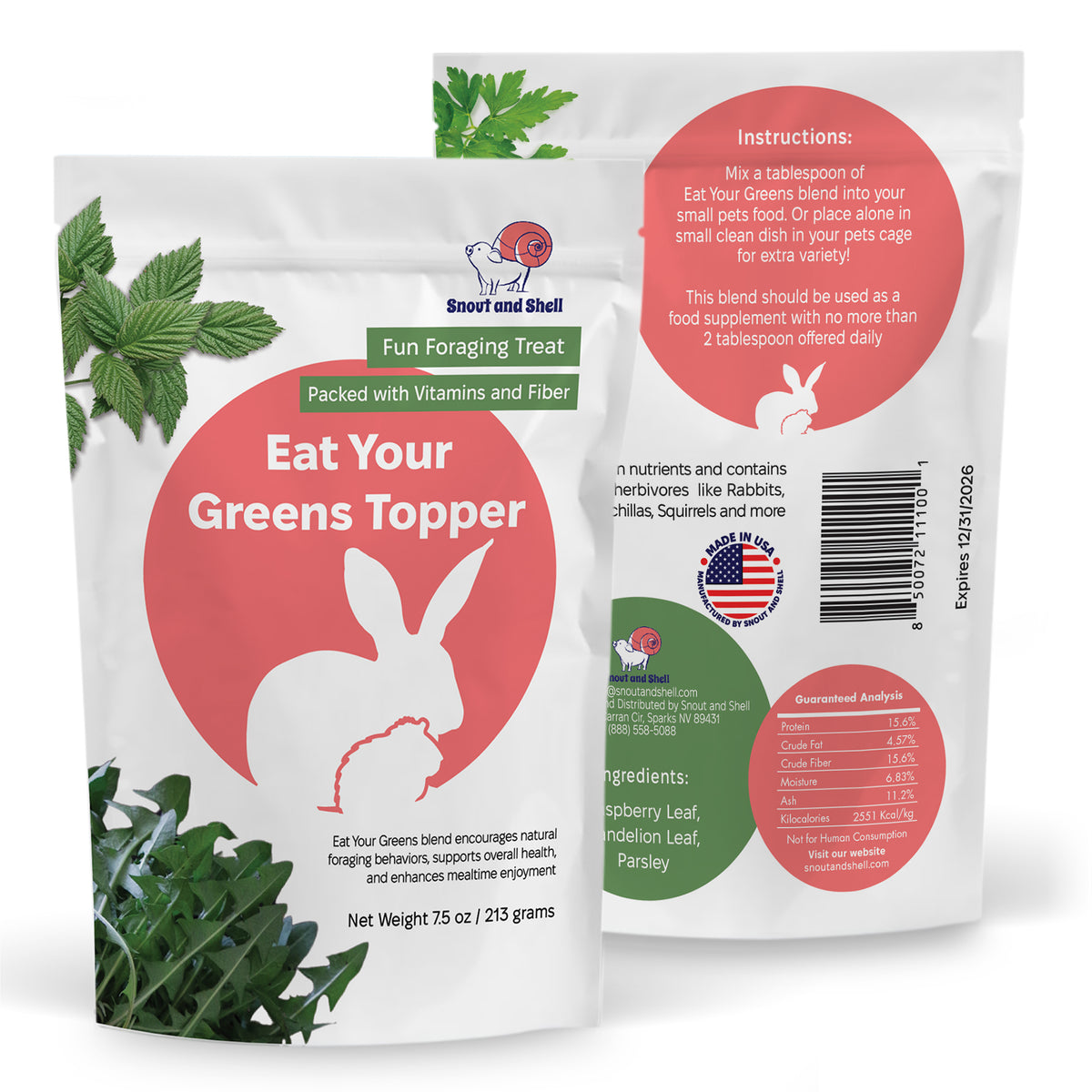 Eat Your Greens Topper