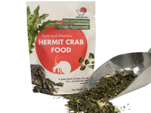 Vegetable mix for hermit crab