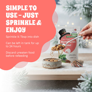 Frosty Forager Winter Protein Mix Premium Hermit Crab Food - Limited Edition