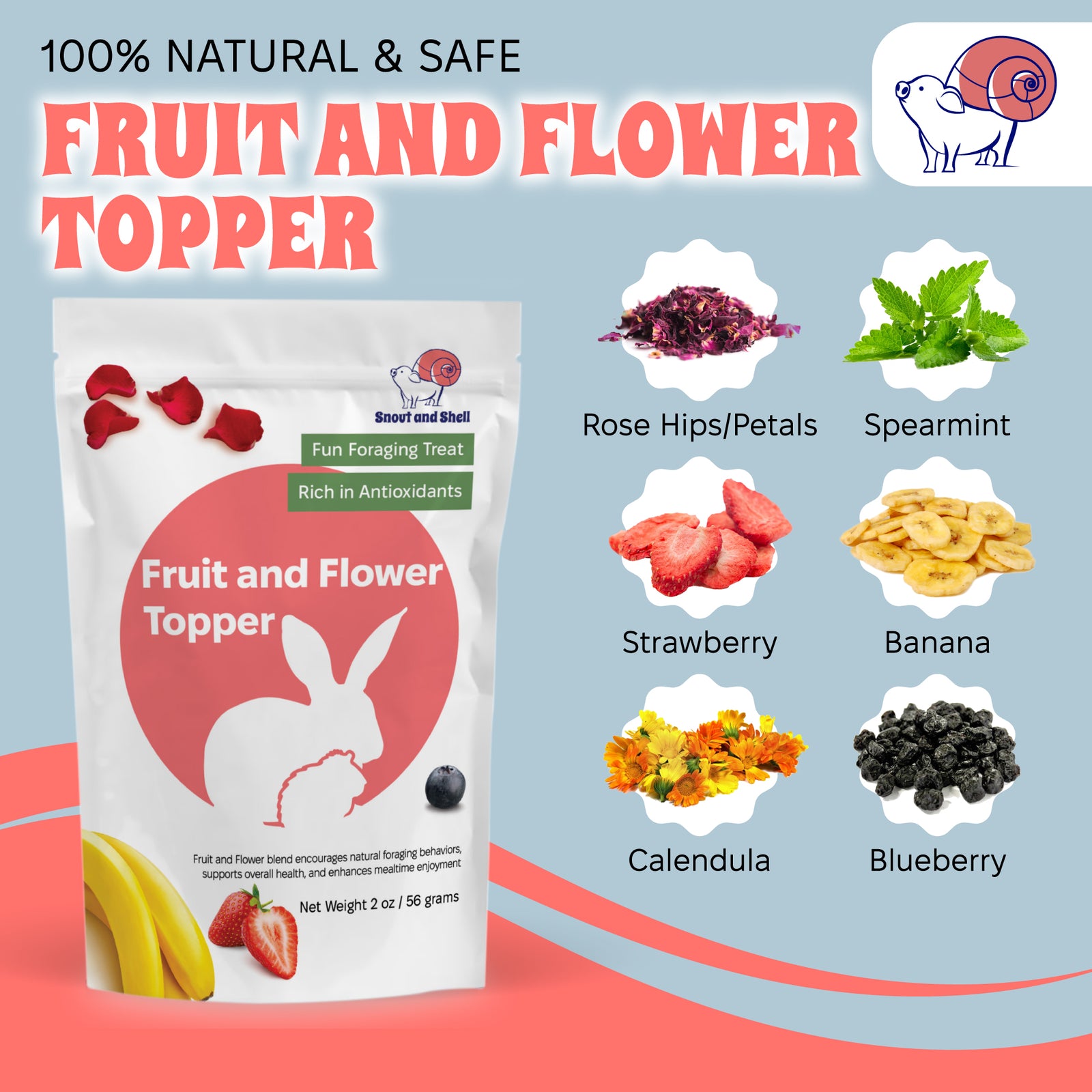 Fruit and Flower Topper – 2 oz