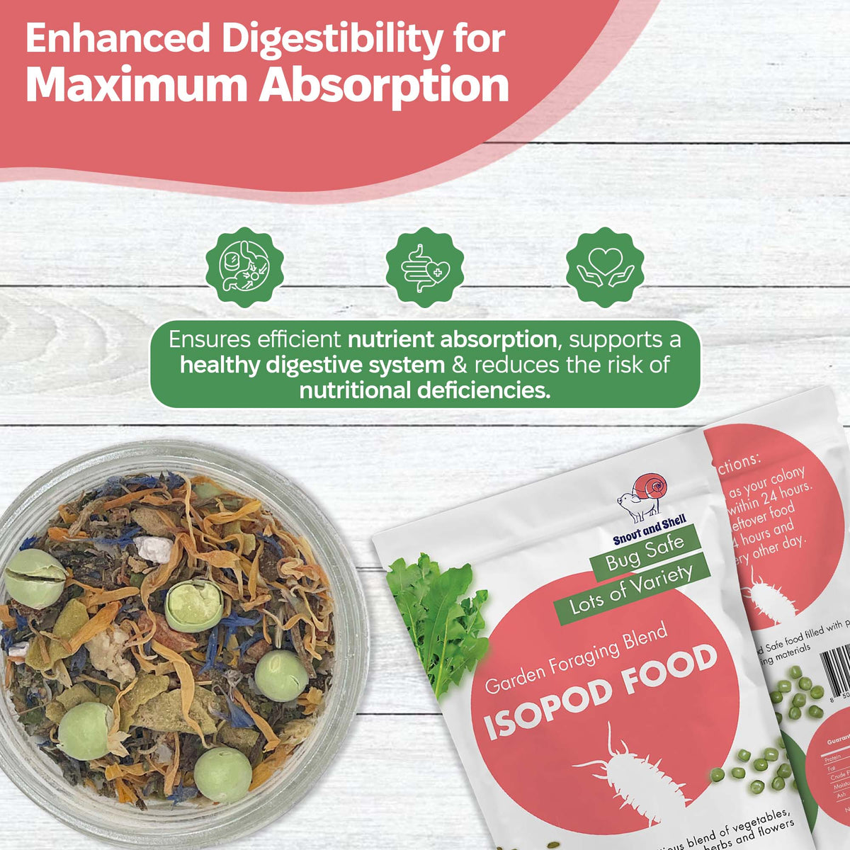 Habitat enrichment food