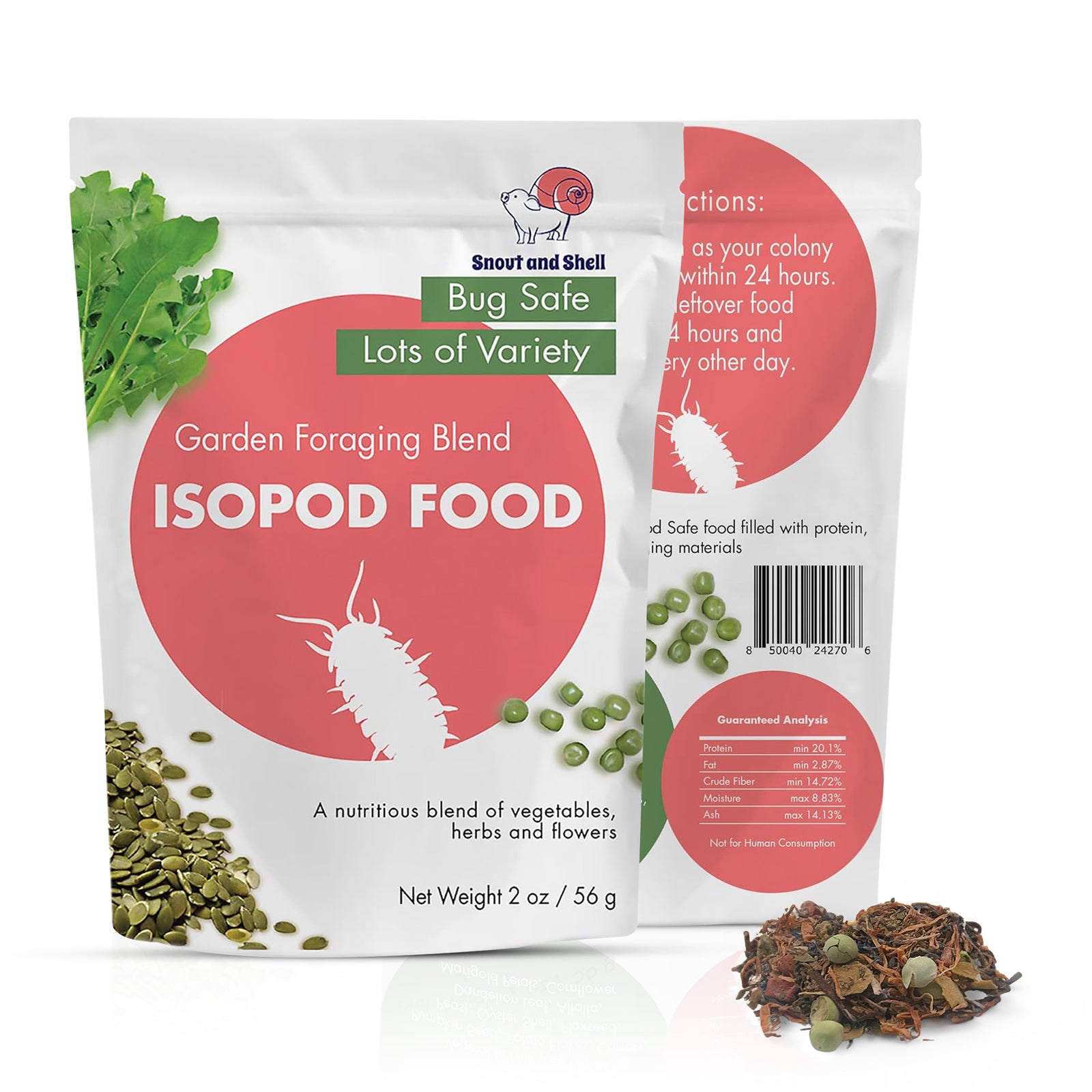 Isopod food mix