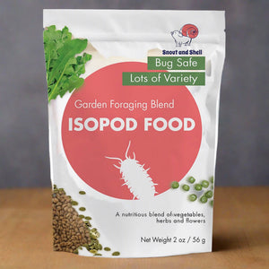 Isopod Food to Enrich Your Pet's Habitat and Diet - Garden Foraging Blend