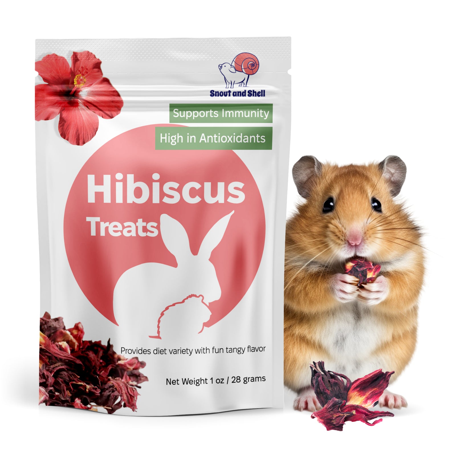 natural hibiscus pet treats