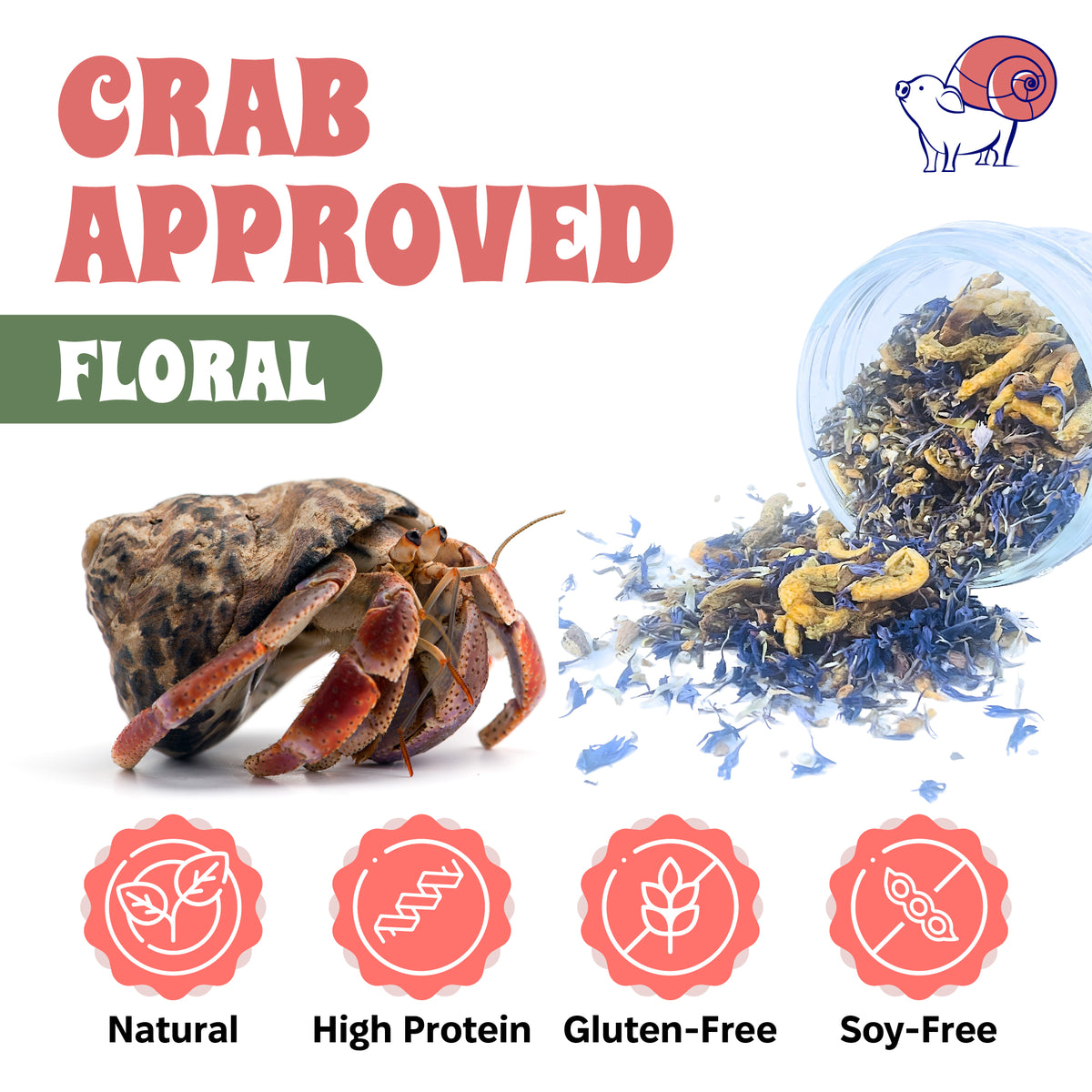 Blue Waves Hermit Crab Food