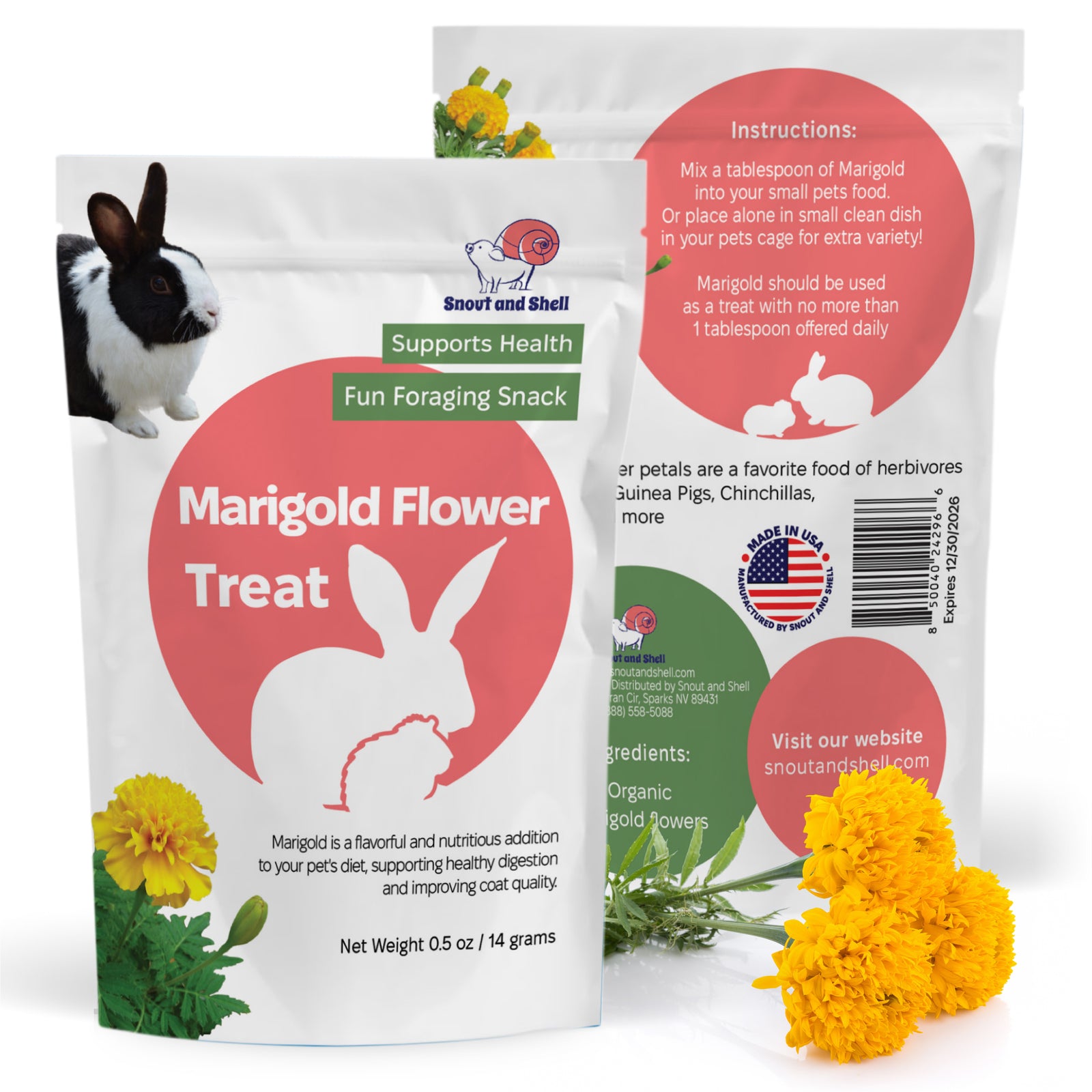 Marigold Flower Treat – 0.5 oz / 14g