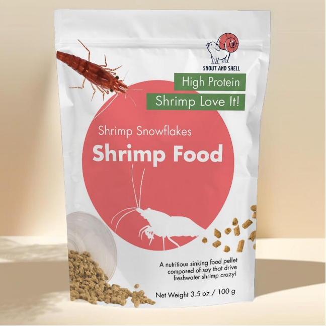 Shrimp Snowflakes Food - 3.5oz