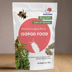 Isopod Food to Enrich Your Pet's Habitat and Diet - Wetland Foraging Blend