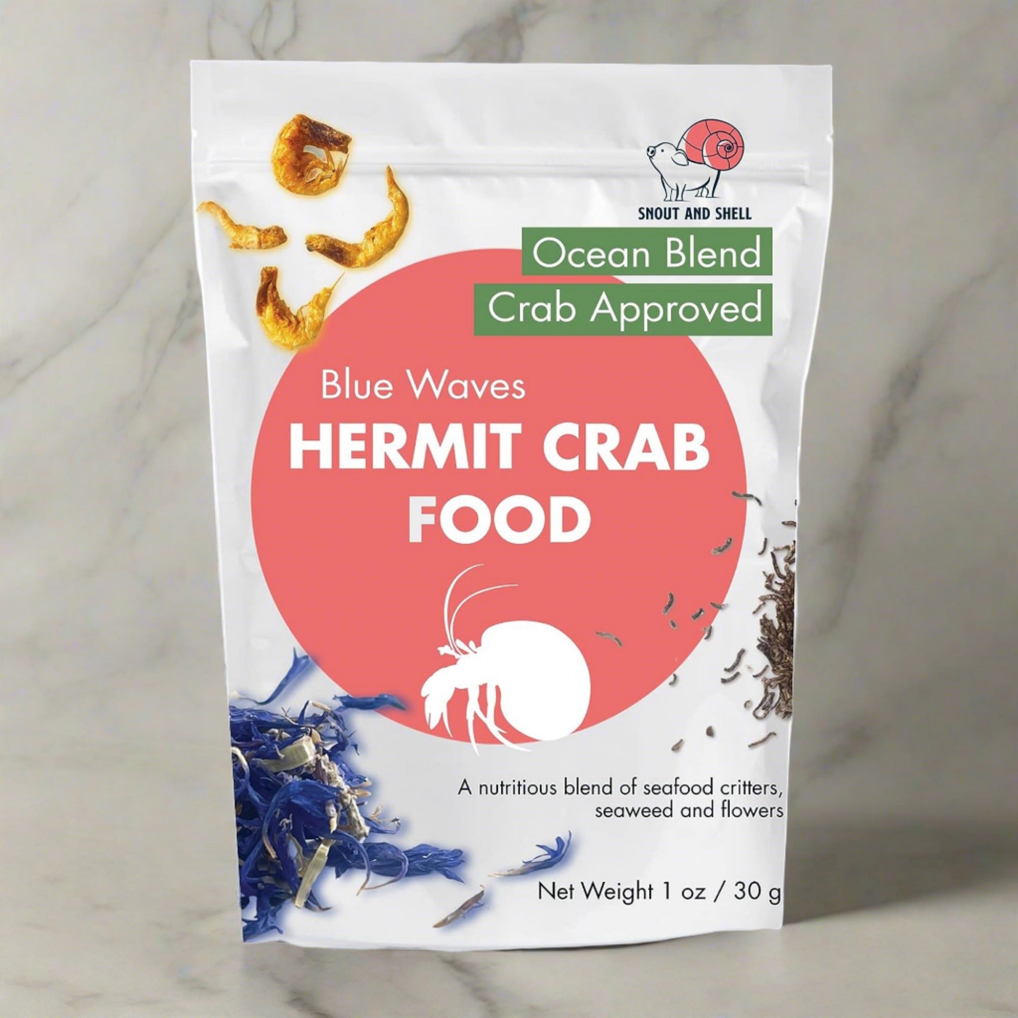 Blue Waves Hermit Crab Food