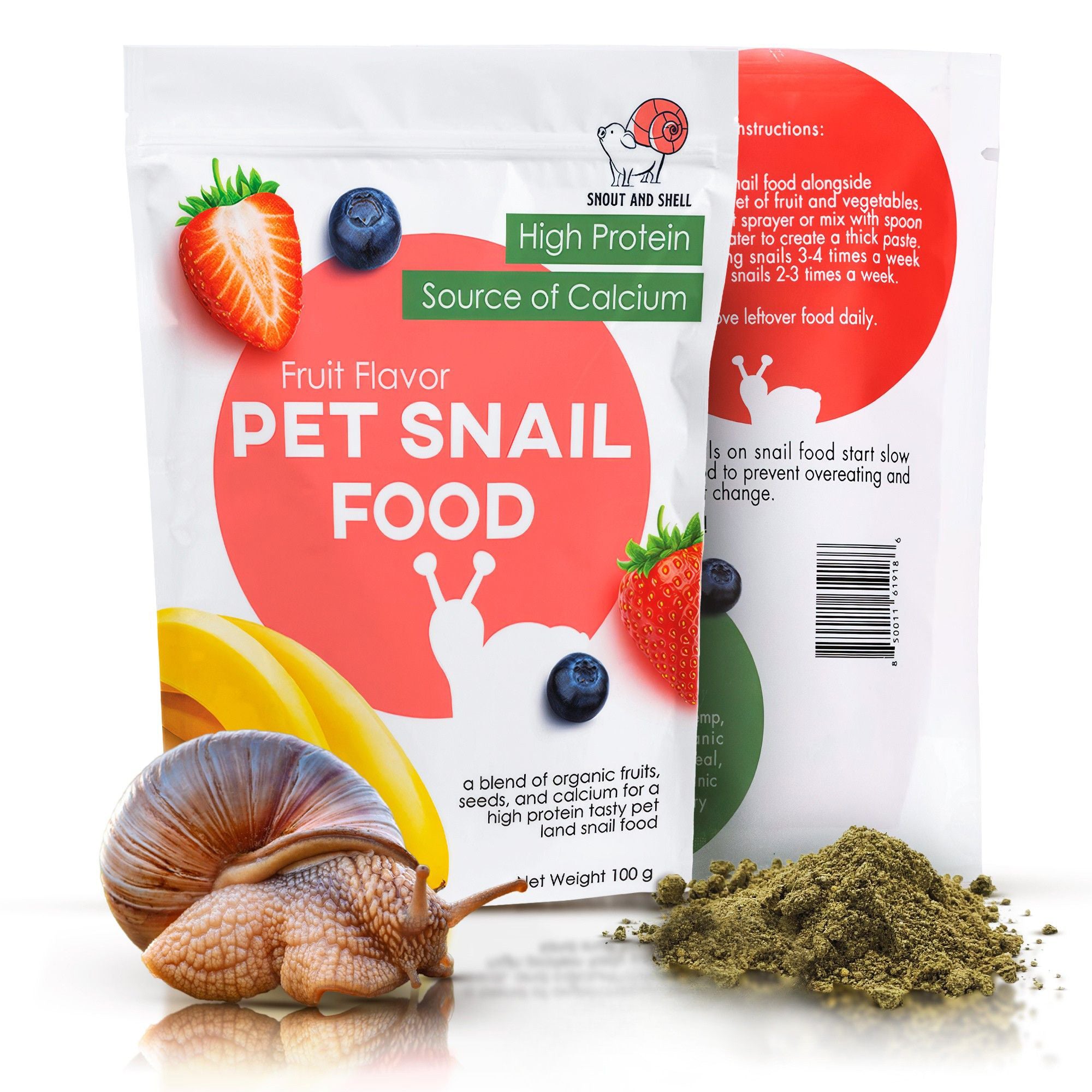 Snail Food from Snout and Shell